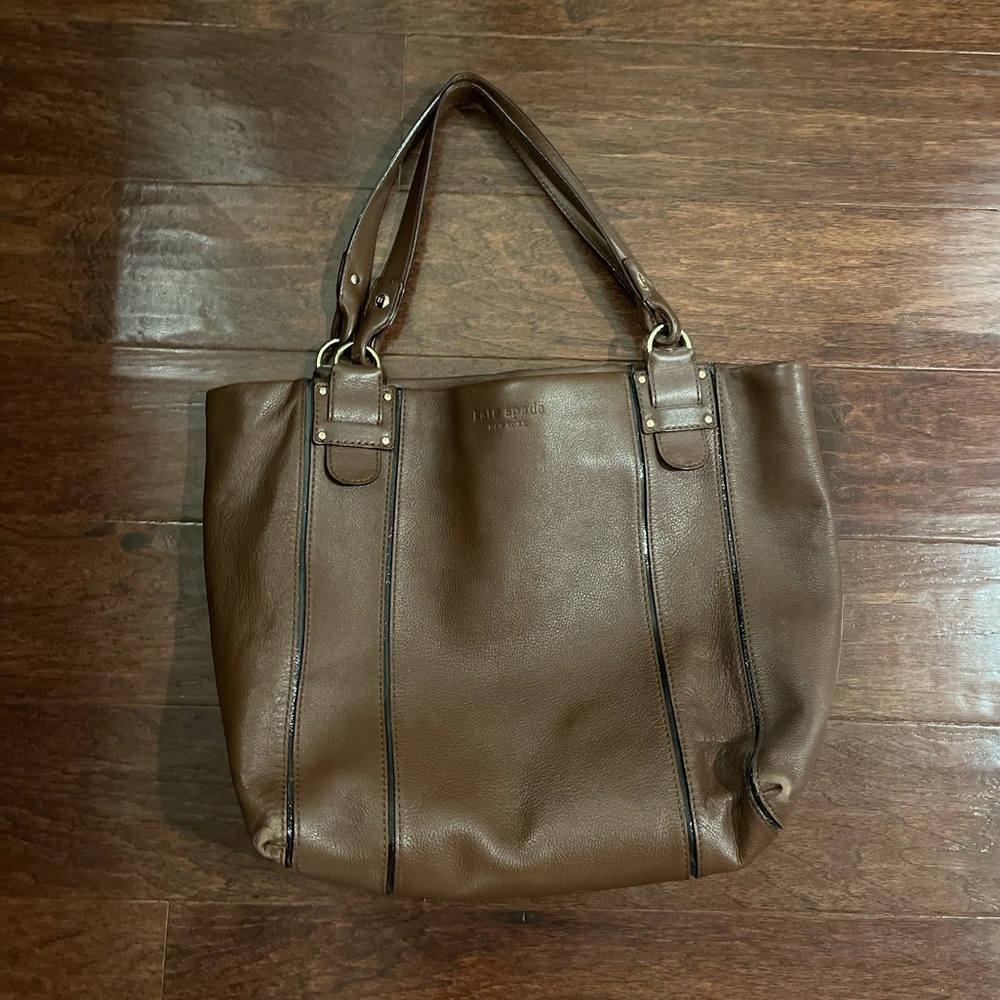 kate spade brown shoulder bag